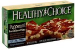 Healthy Choice French Bread Pepperoni Pizza