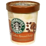 Starbuck's Coffee Almond Fudge Ice